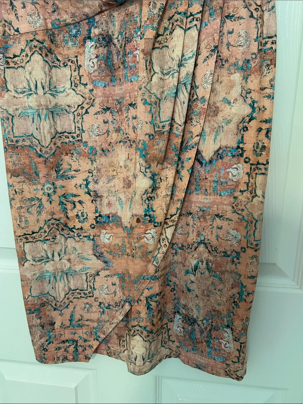 Peruvian Connection Halcyon Dress in Blush